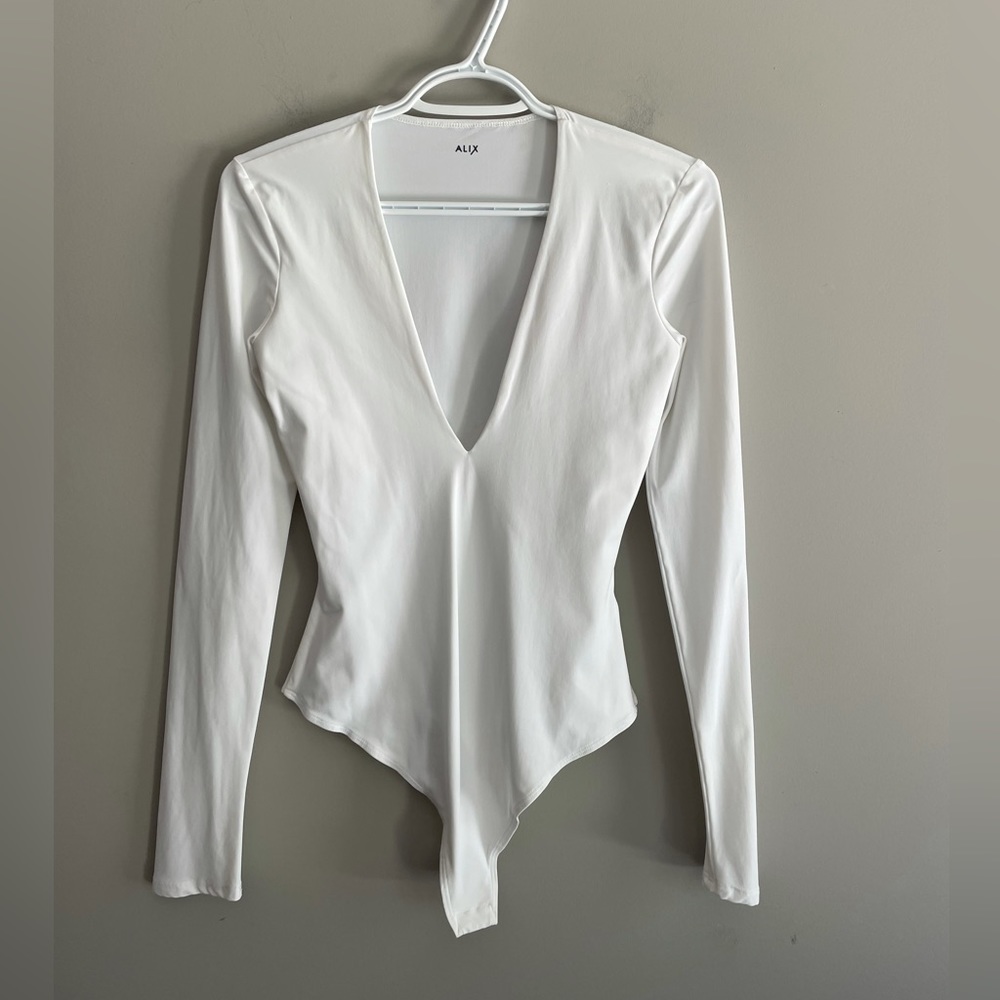 ALIX NYC White Bodysuit